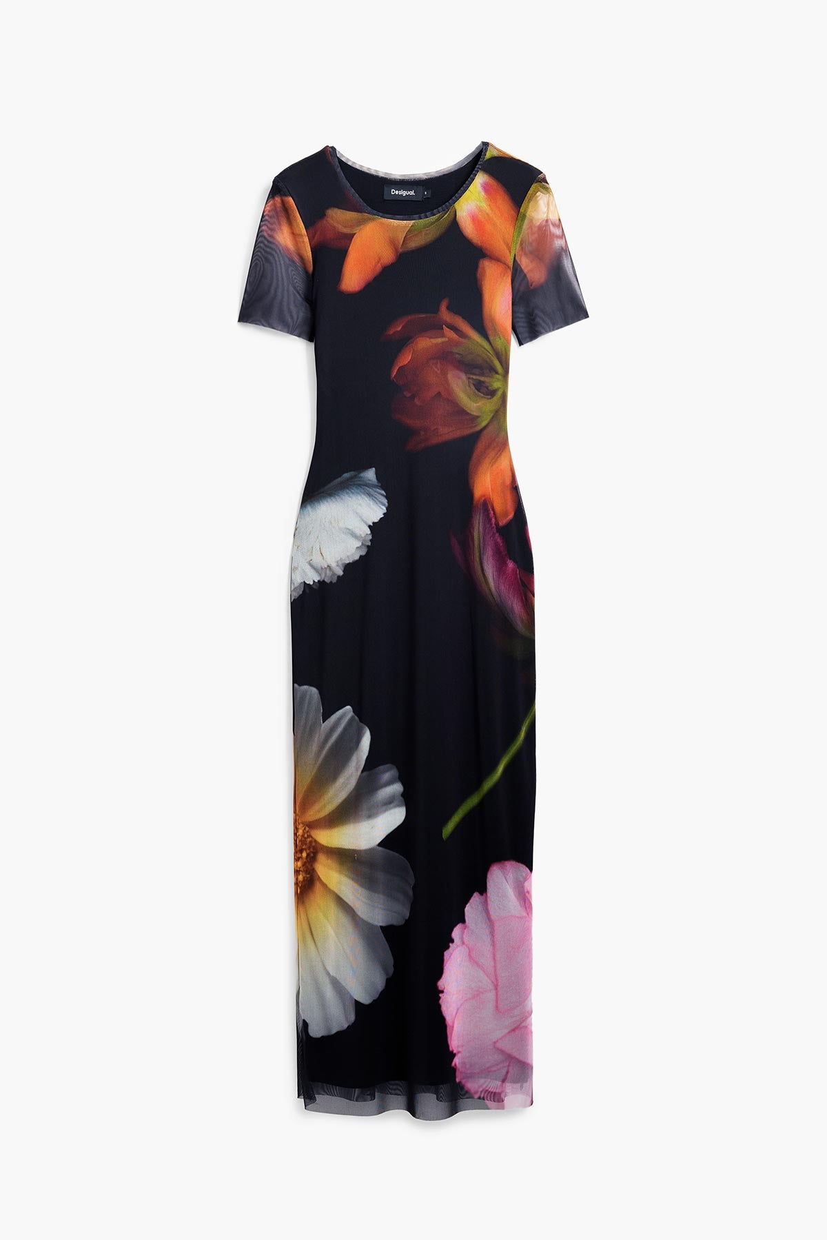 Desigual Tulle Flower Dress