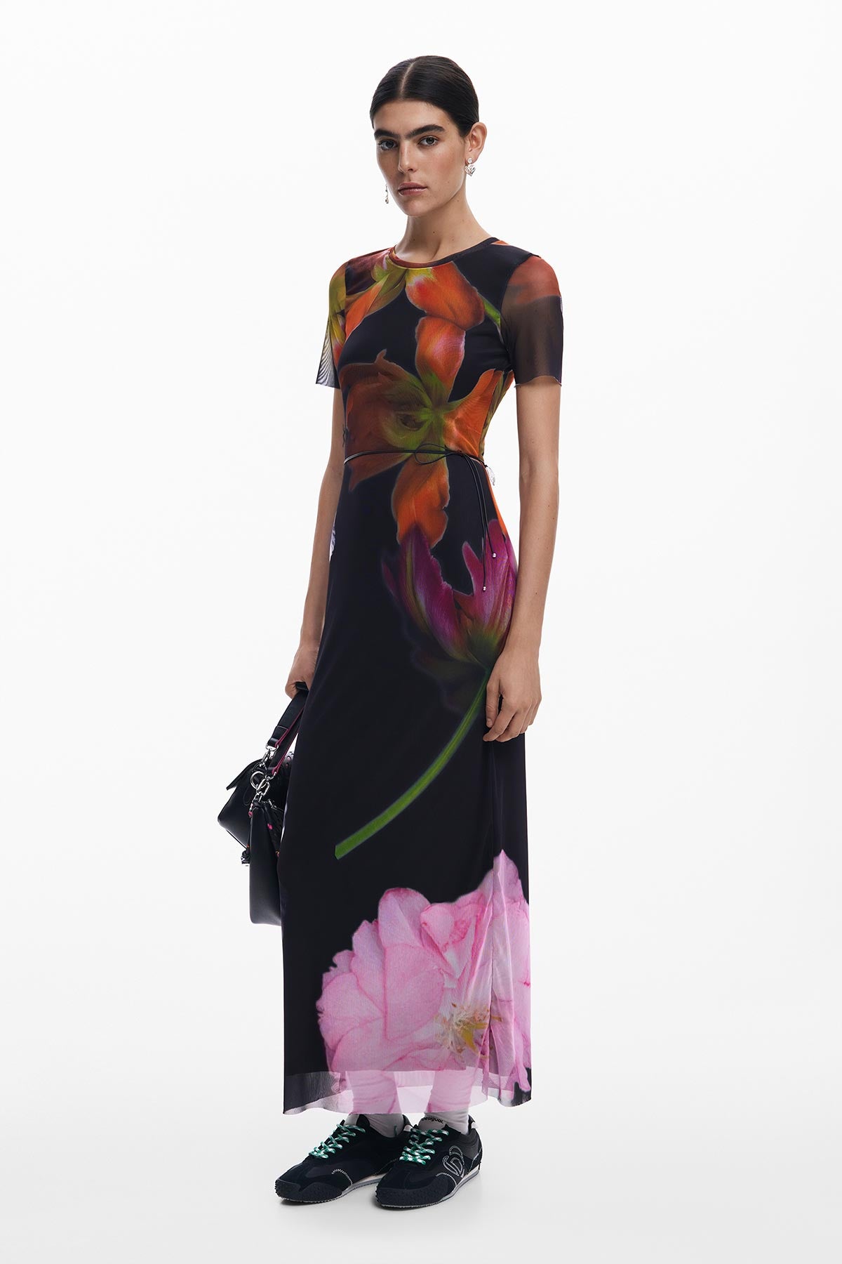 Desigual Tulle Flower Dress