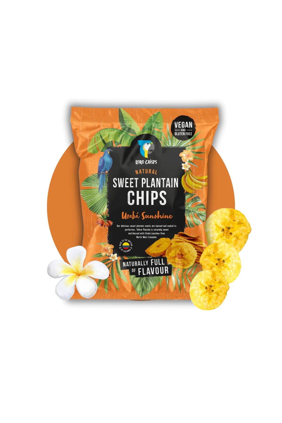 Loro Crisps Uraba Sunshine Plantain Crisps