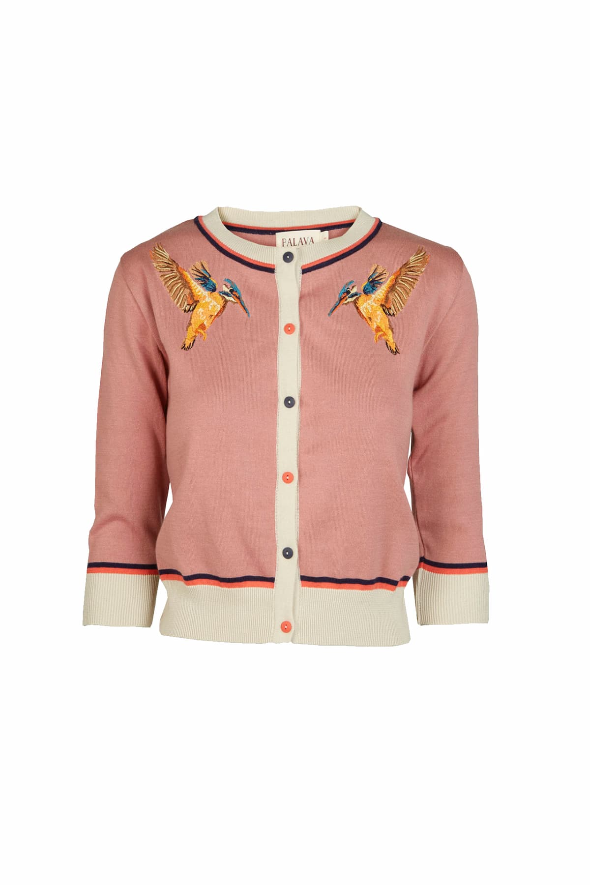 Palava Vera Dusky Pink Kingfisher Cardigan