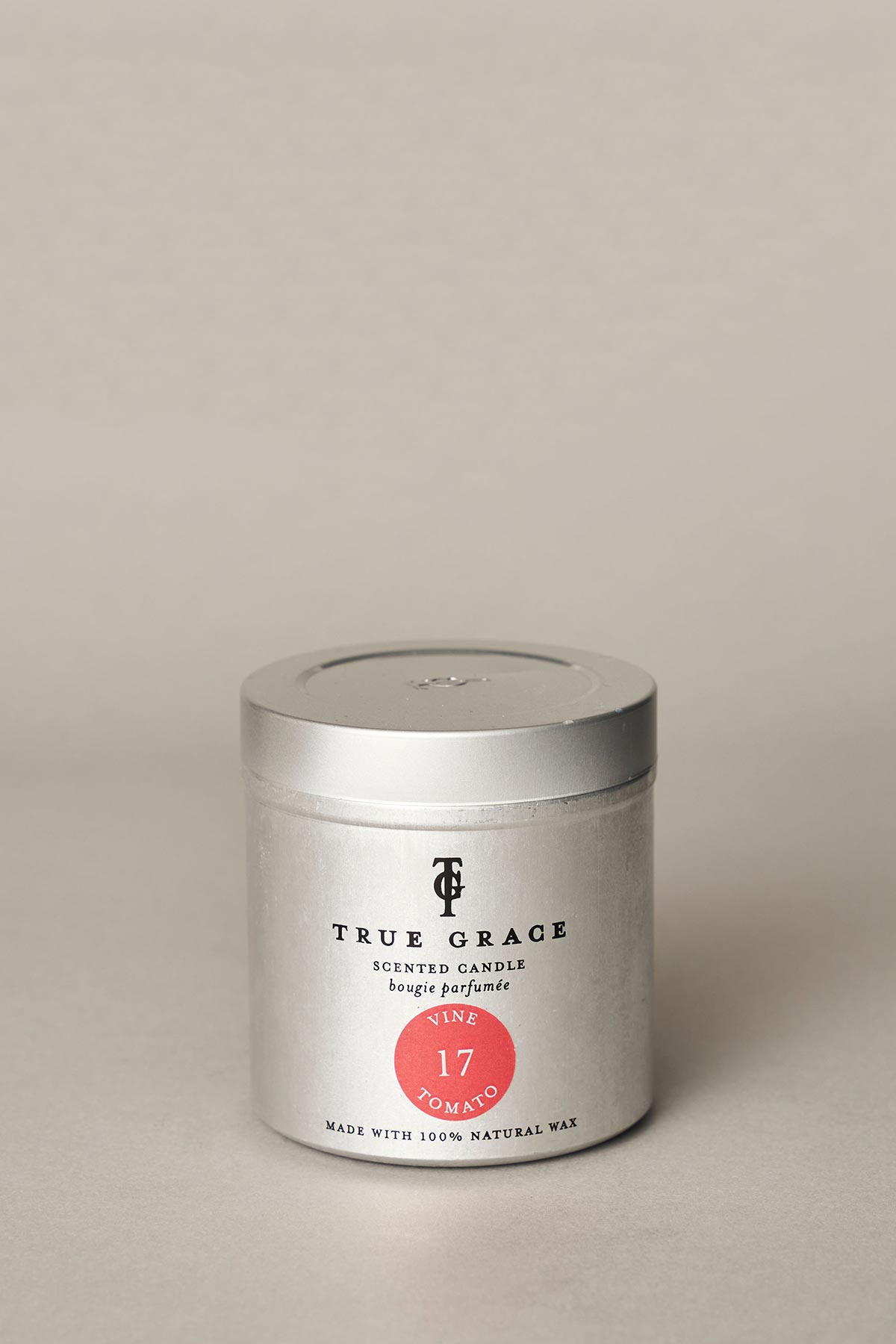 True Grace Vine Tomato Tin Candle