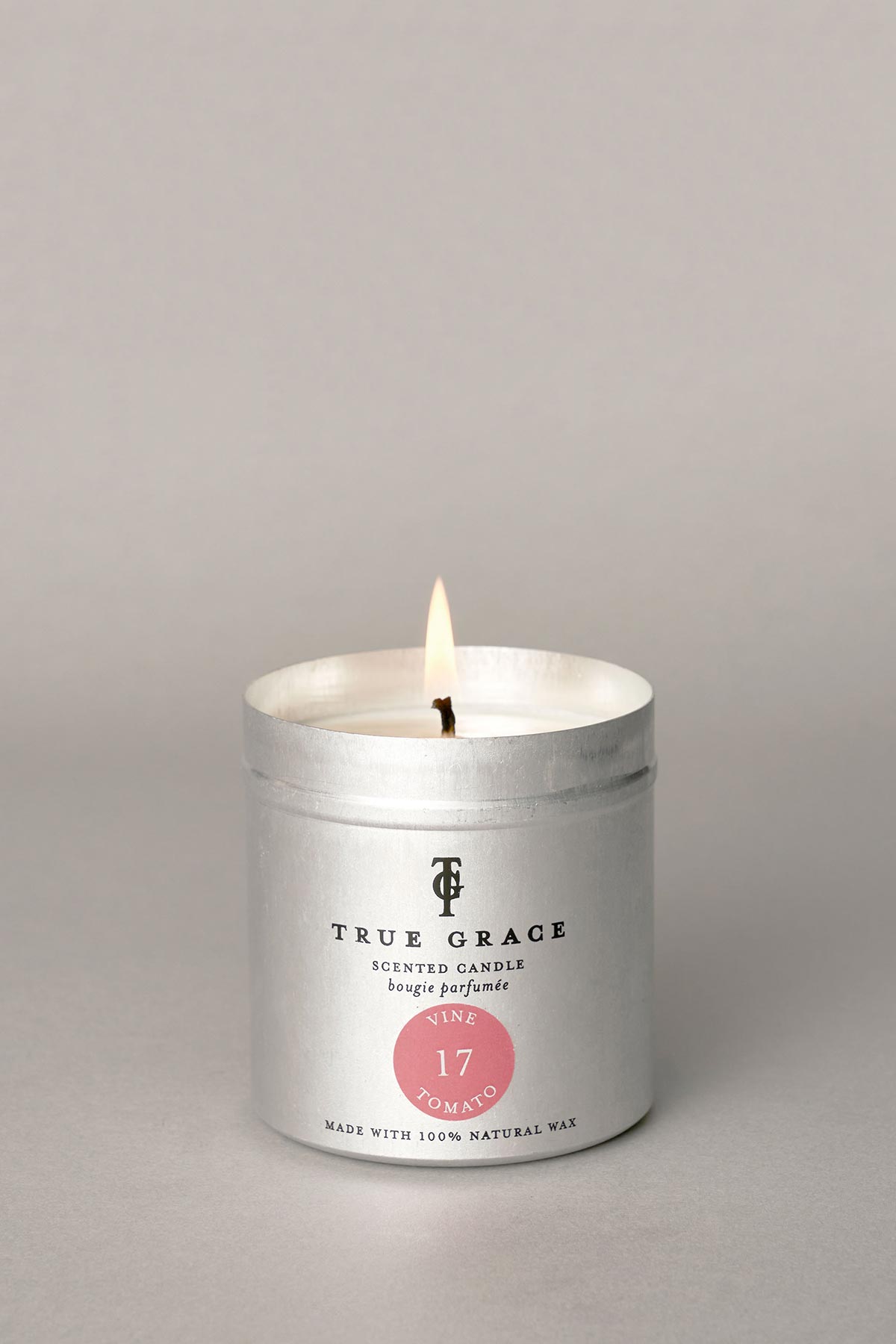 True Grace Vine Tomato Tin Candle