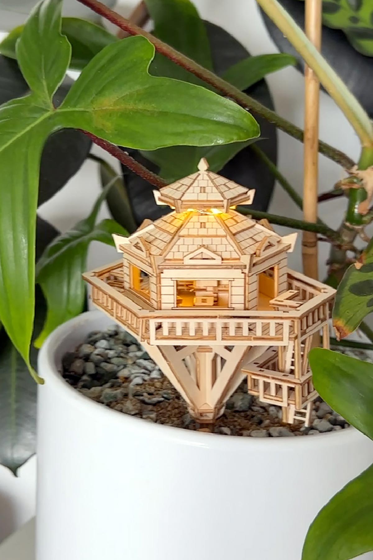 Tiny Treehouses Woodland Outpost 3D Wooden Puzzle