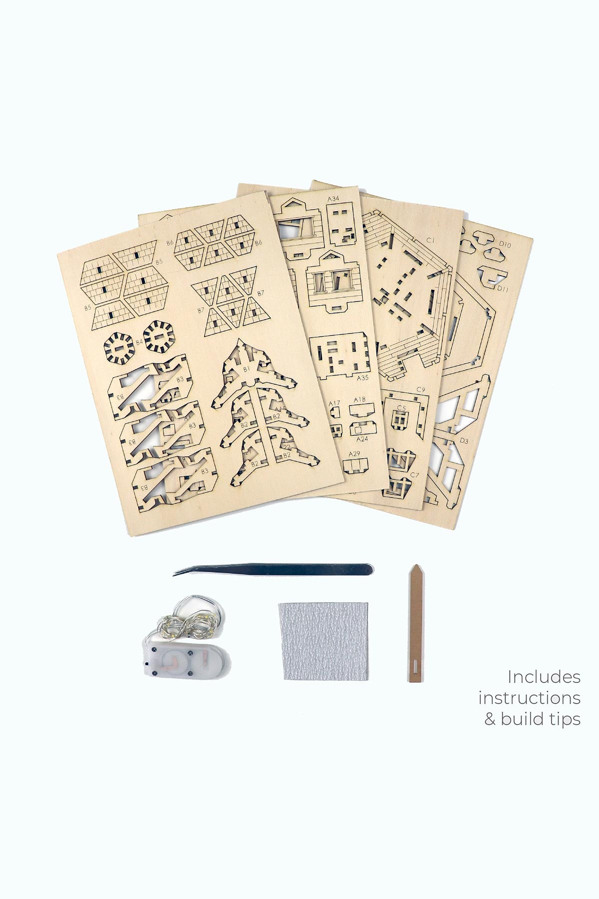 Tiny Treehouses Woodland Outpost 3D Wooden Puzzle