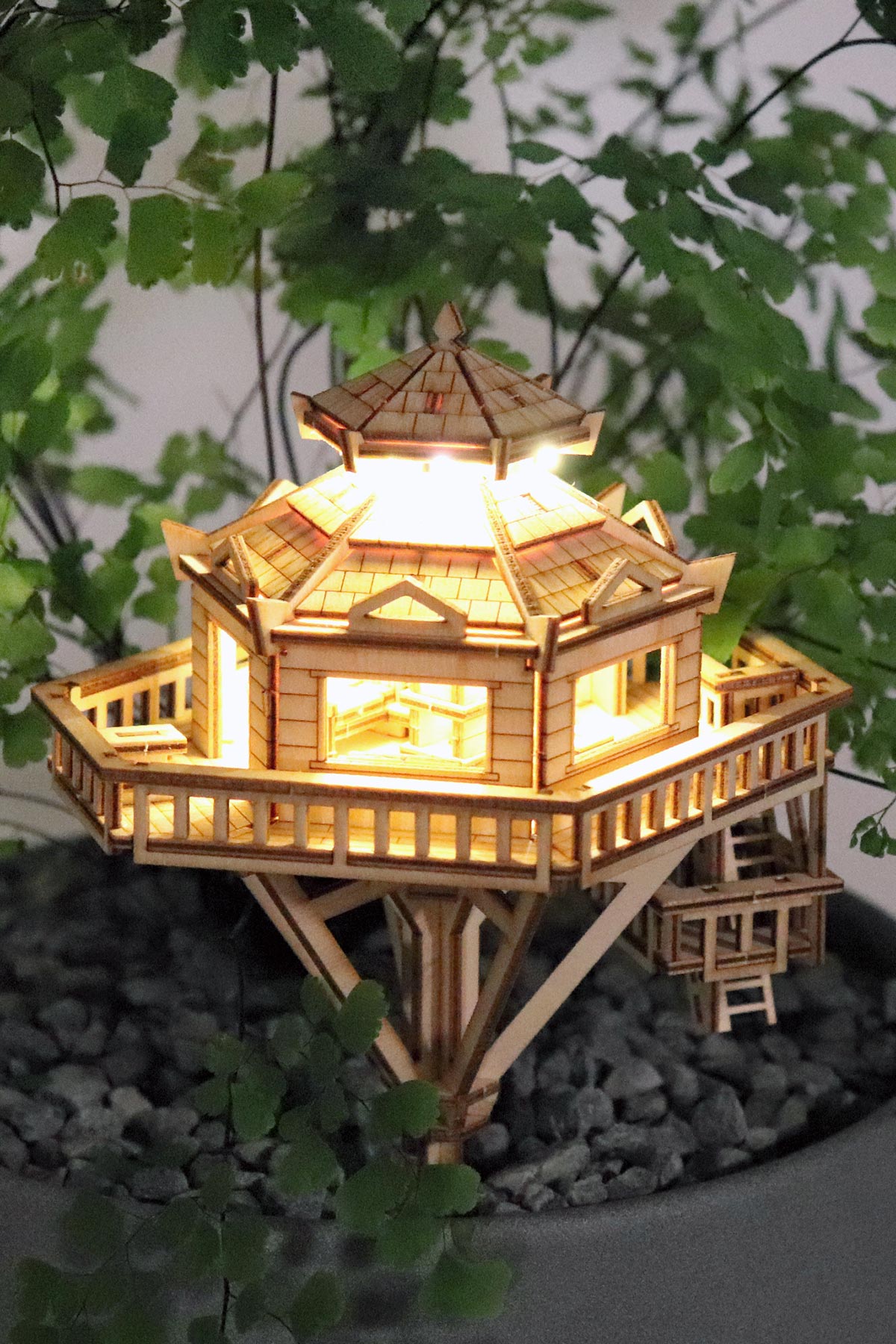 Tiny Treehouses Woodland Outpost 3D Wooden Puzzle