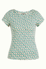 King Louie Lily Top Cocomar In Holiday Green