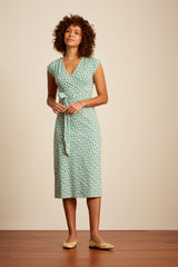 King Louie Lot Midi Dress Cocomar In Holiday Green