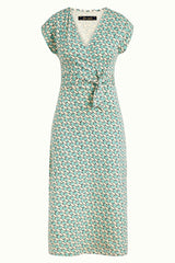 King Louie Lot Midi Dress Cocomar In Holiday Green