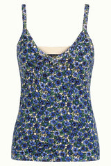 King Louie Isa Knit Camisole Poesia In Parisian Blue
