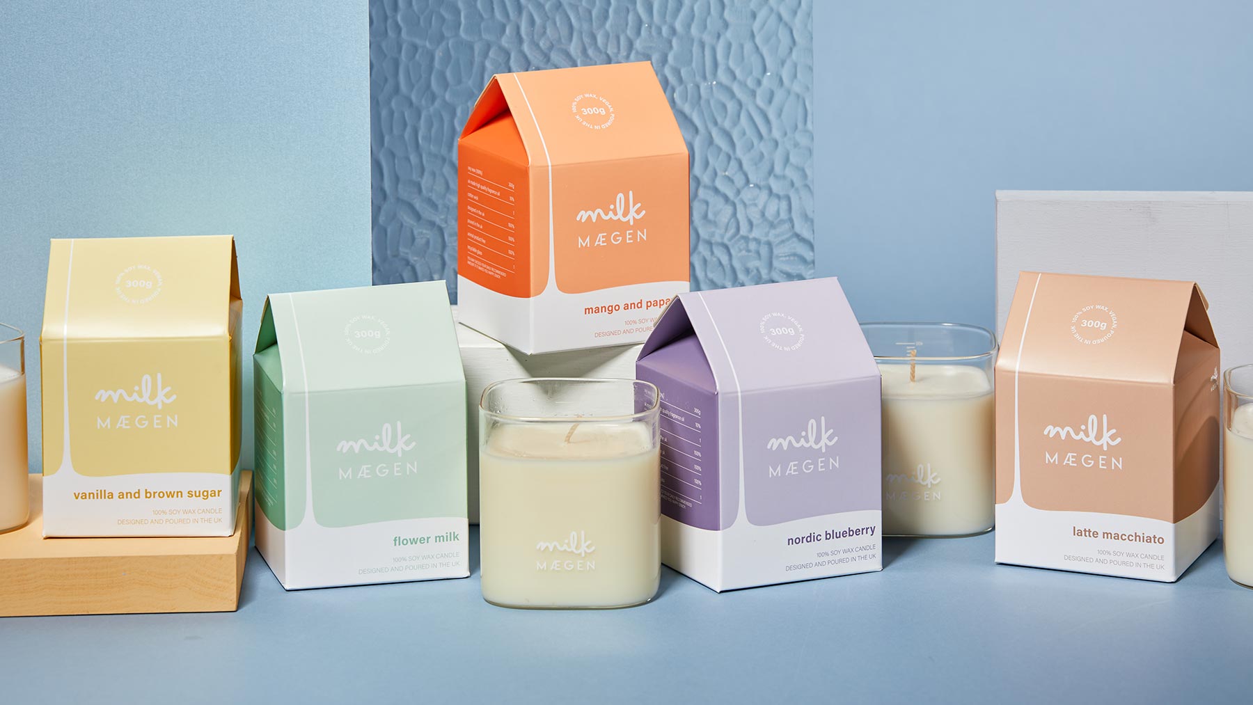 Maegen Milk Nordic Blueberry Candle