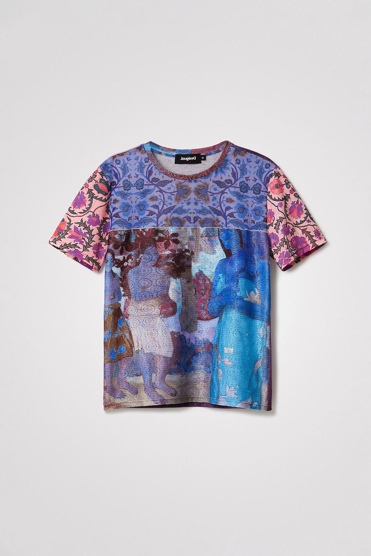 Desigual Polynesia Patchwork T-shirt