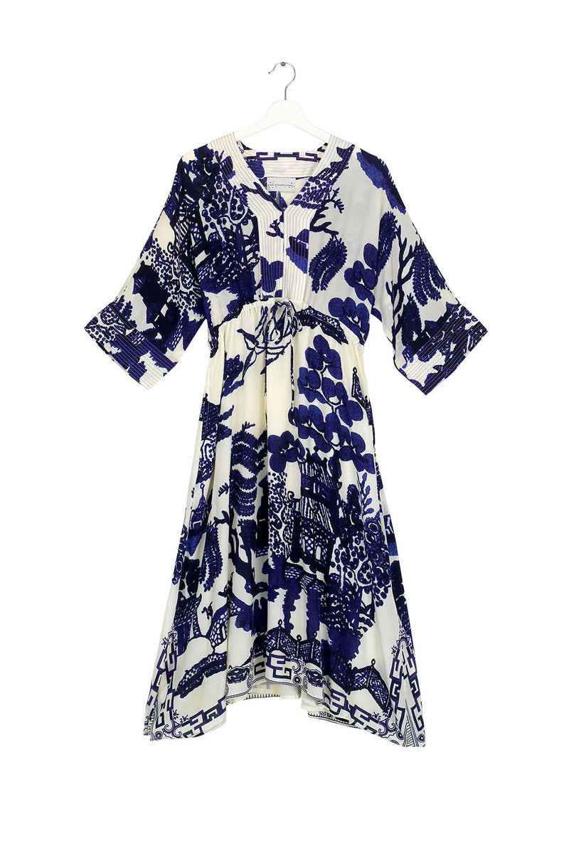 Giant Willow Blue Abbi Dress - One Hundred Stars – Mia Strada London