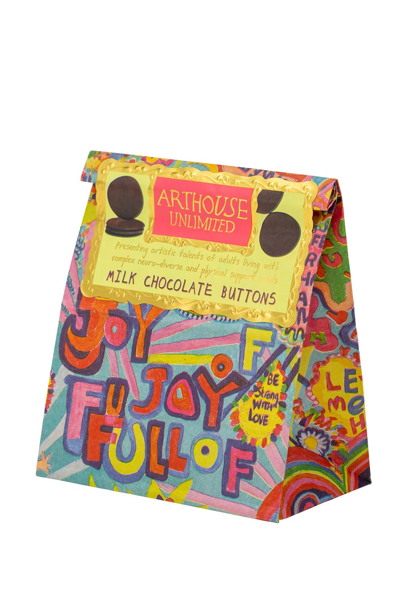 Arthouse Unlimited Full of Joy Milk Chocolate Buttons