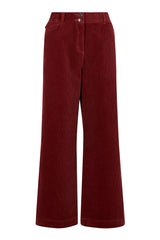 Komodo Fashion Tiger Organic Cotton Trousers In Cherry