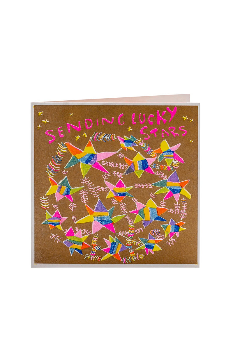Arthouse Unlimited Sending Lucky Stars Card