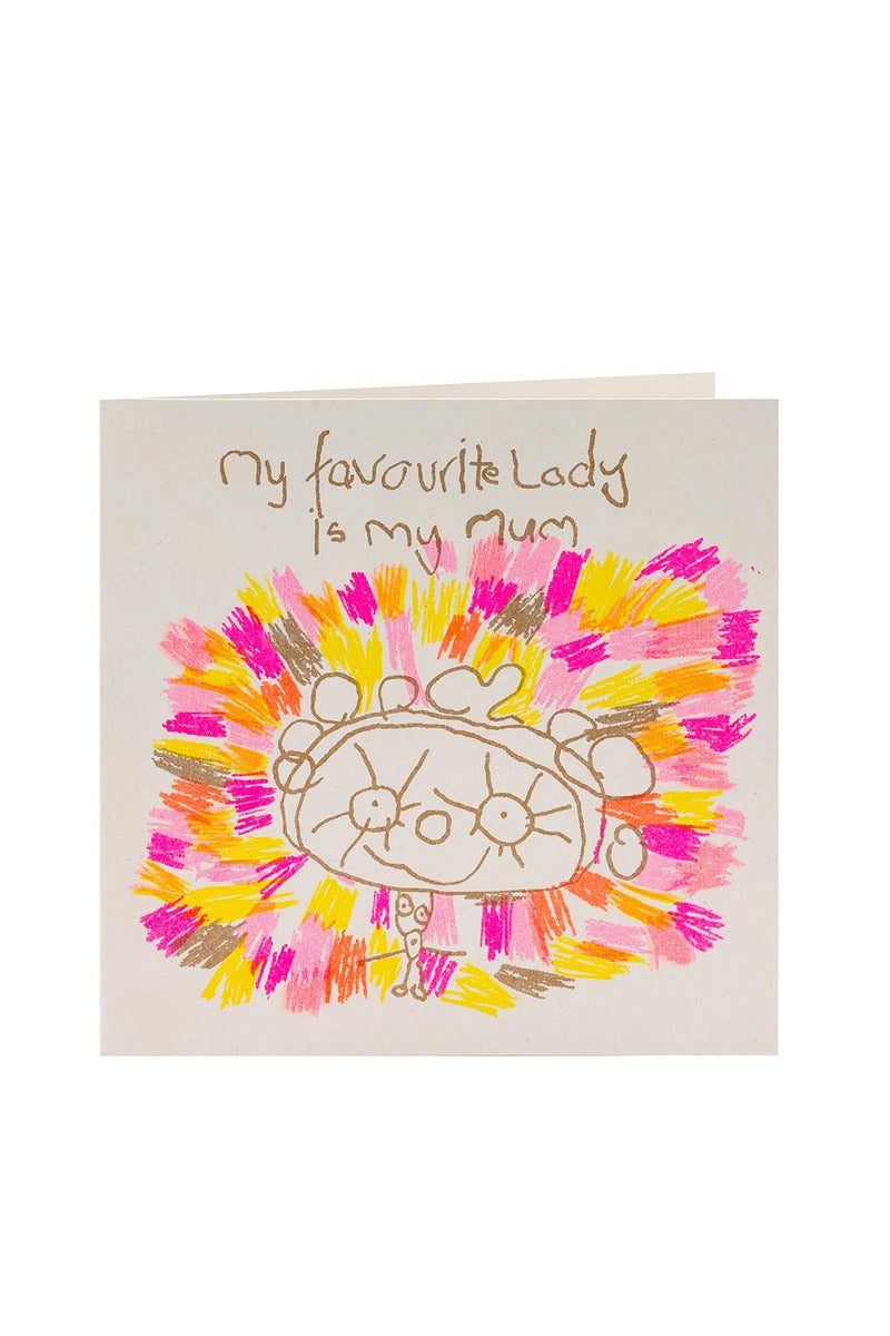Arthouse Unlimited My Favourite Lady Is My Mum Card