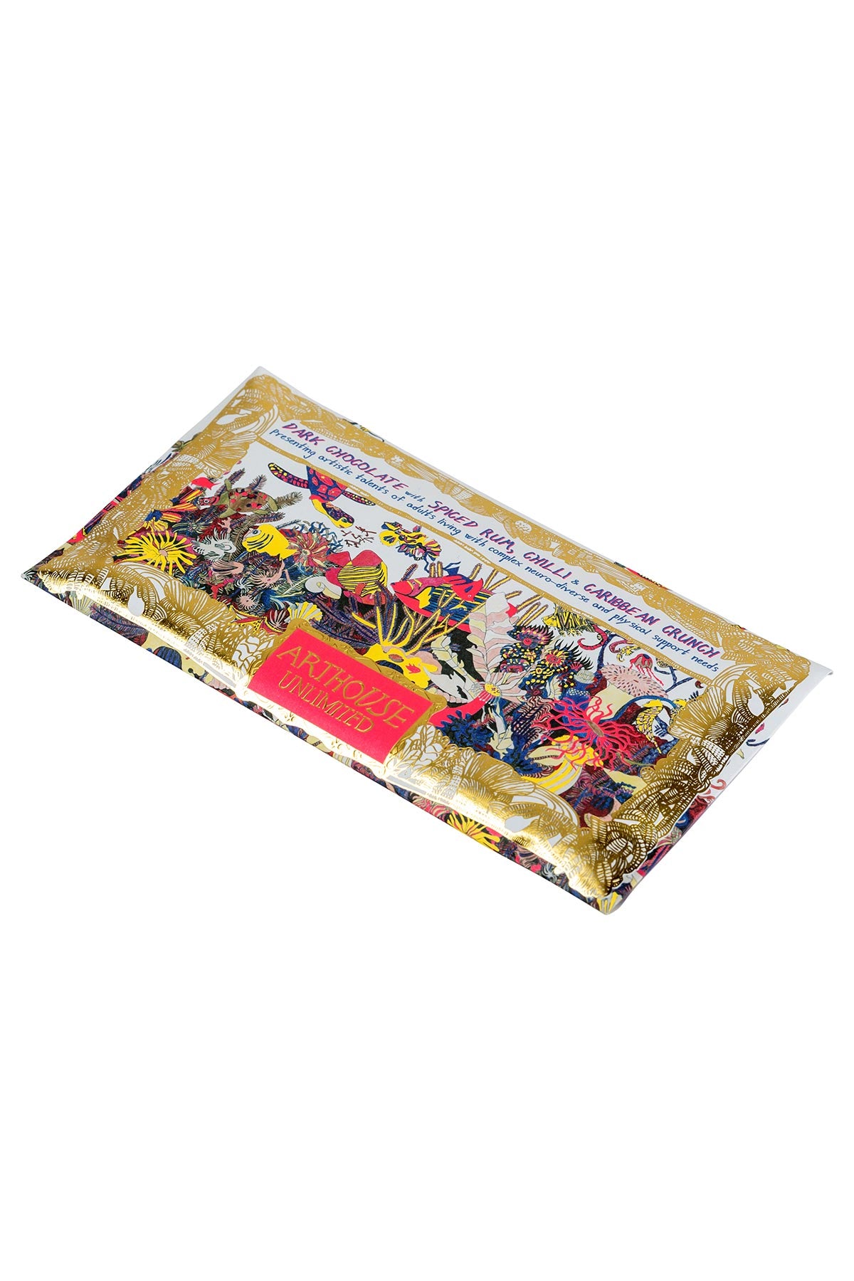 Arthouse Unlimited Angels Of The Deep Dark Chocolate with Spiced Rum, Chilli & Caribbean Crunch