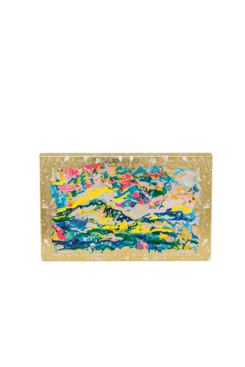 Arthouse Unlimited Head for the Hills Postcard | White Chocolate, Lemon Meringue, Popping Candy And Cinnamon Biscuit Crunch