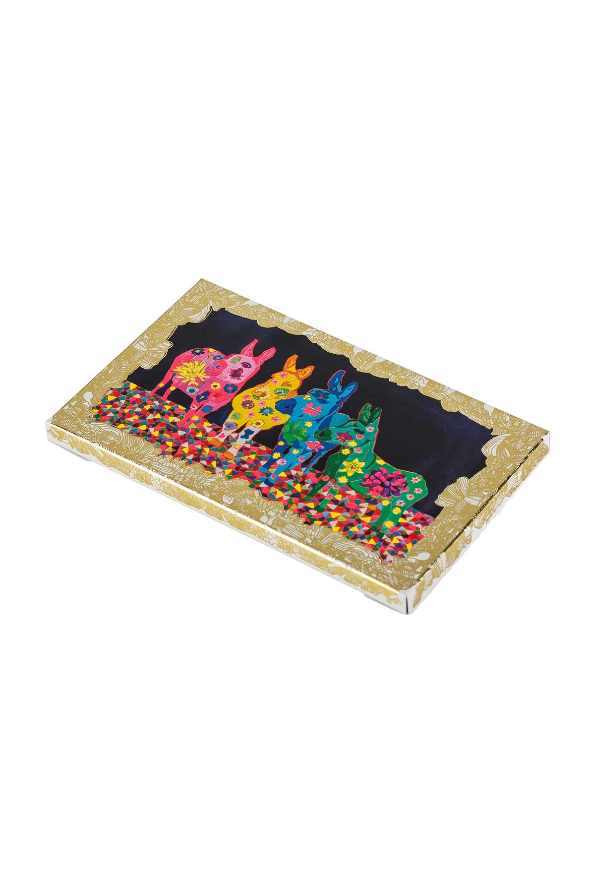 Arthouse Unlimited Donkey Disco Postcard | Dark Chocolate With Rosemary And Chopped Almonds
