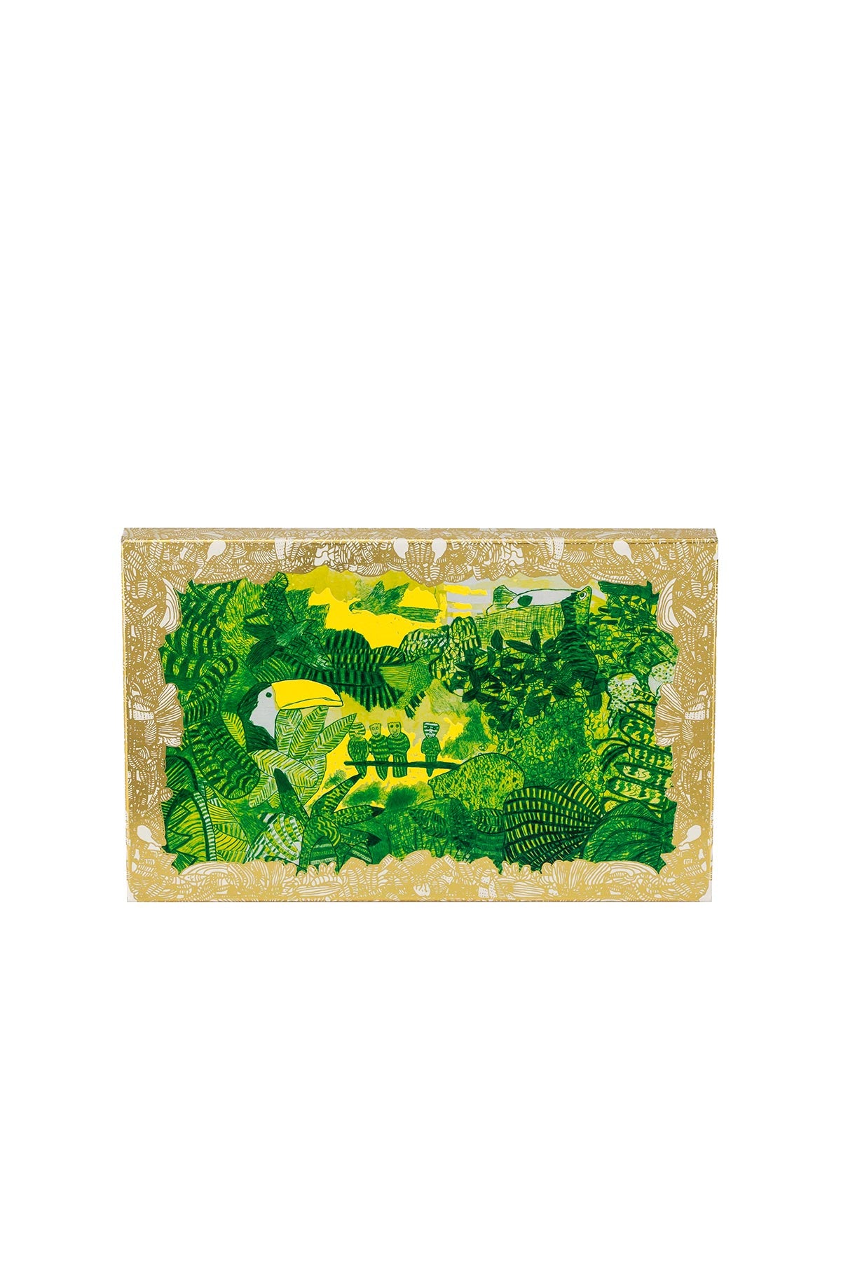 Arthouse Unlimited Abundance Of Love Postcard | Milk Chocolate With Wafer Pieces, Vanilla And Cinnamon