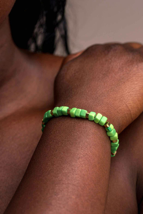 Mint Green Friendship Tagua Bracelet