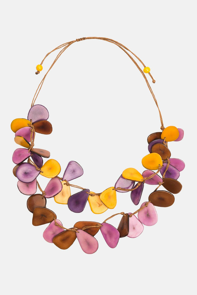 Frosted Berries Secca Tagua Neckless
