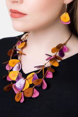 Frosted Berries Secca Tagua Neckless
