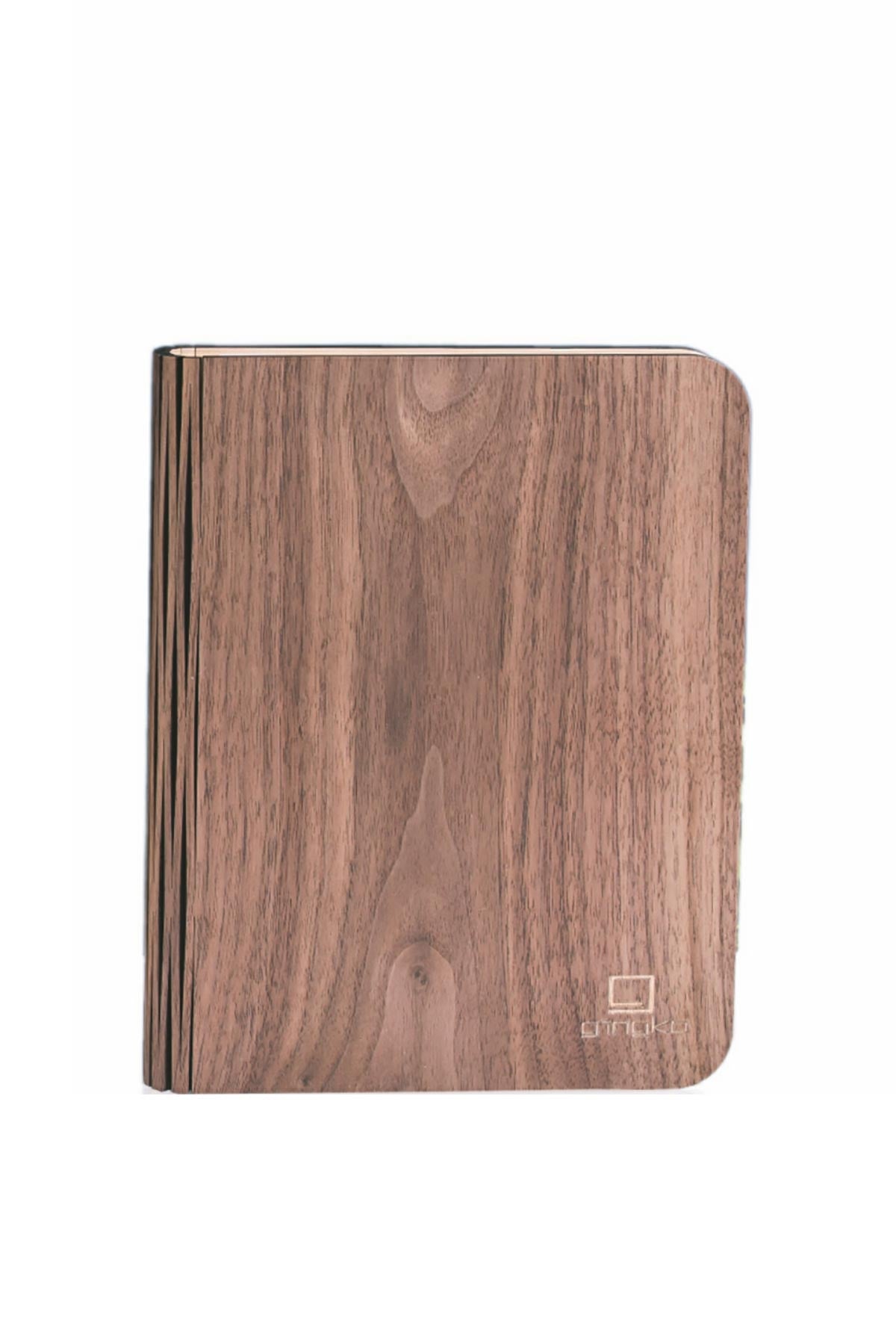 Smart Book Light (Natural Wood Walnut) - Gingko