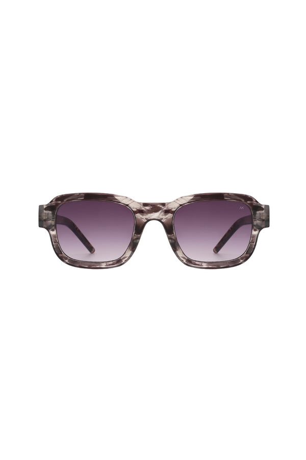 A Kjaerbede Halo Sunglasses In Demi Grey Transparent
