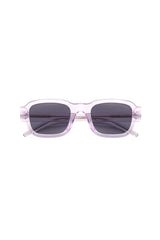 A Kjaerbede Halo Sunglasses In Lavender Transparent