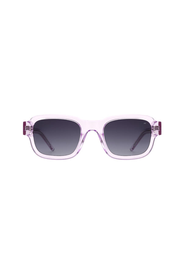 A Kjaerbede Halo Sunglasses In Lavender Transparent