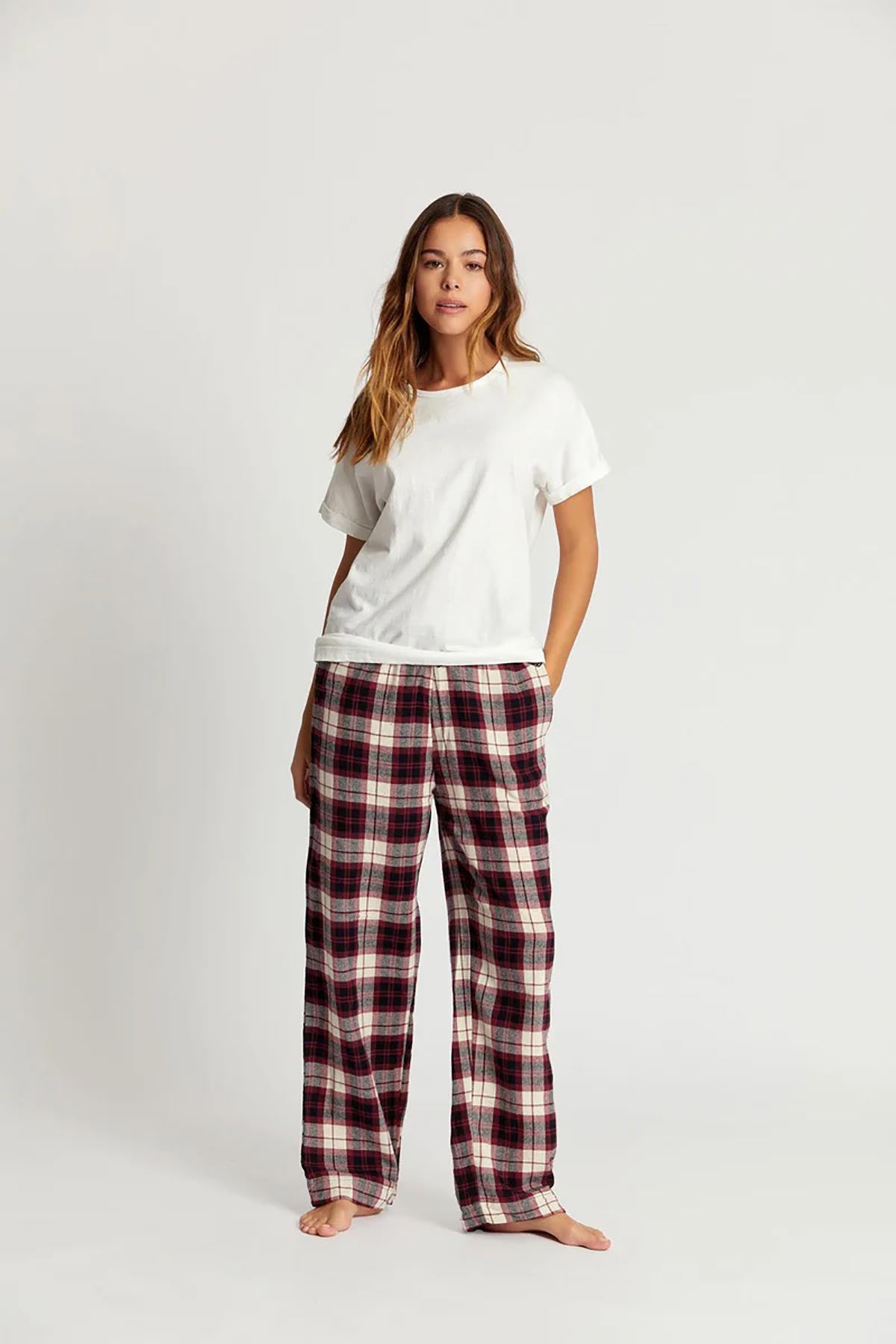 Komodo Jim Jam Unisex Pyjama Bottom Maroon