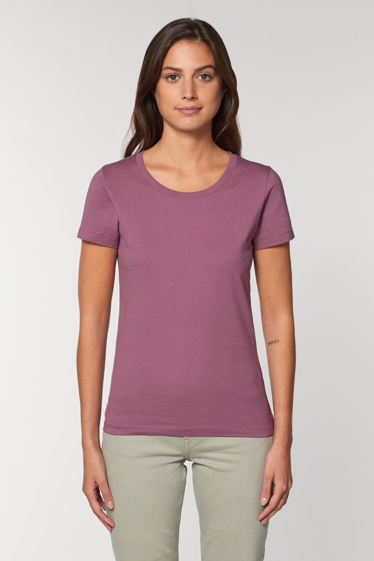 Ethical Women's Organic Cotton T Shirt Vegan Fairtrade & Sustainable