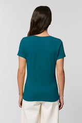 Ethical Women's Organic Cotton T Shirt Vegan Fairtrade & Sustainable