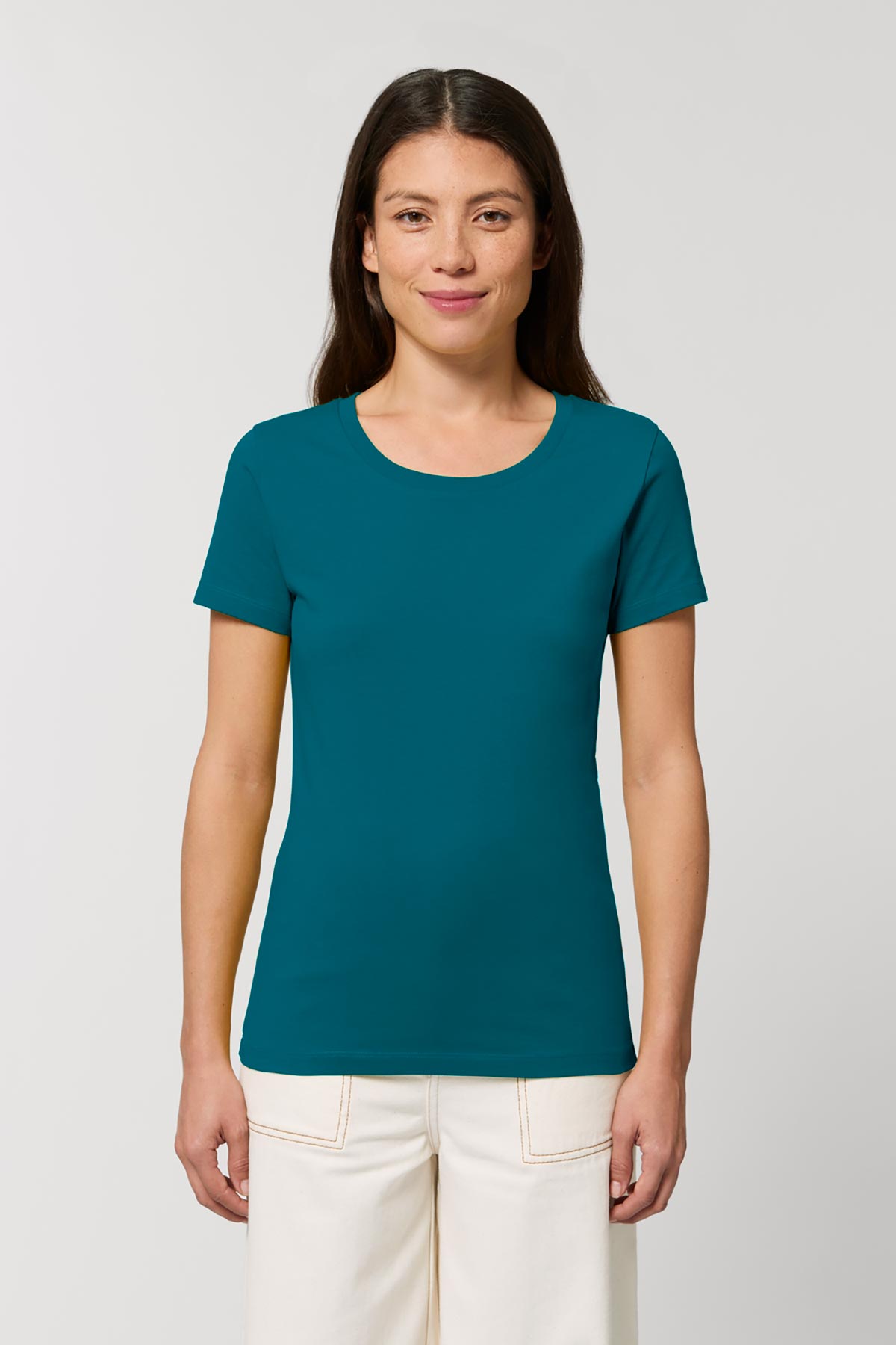 Ethical Women's Organic Cotton T Shirt Vegan Fairtrade & Sustainable