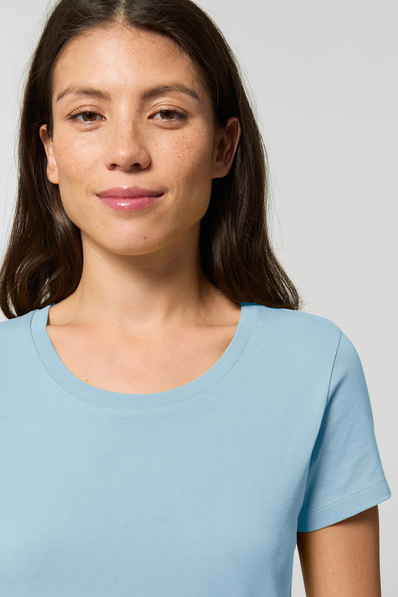 Ethical Women's Organic Cotton T Shirt Vegan Fairtrade & Sustainable