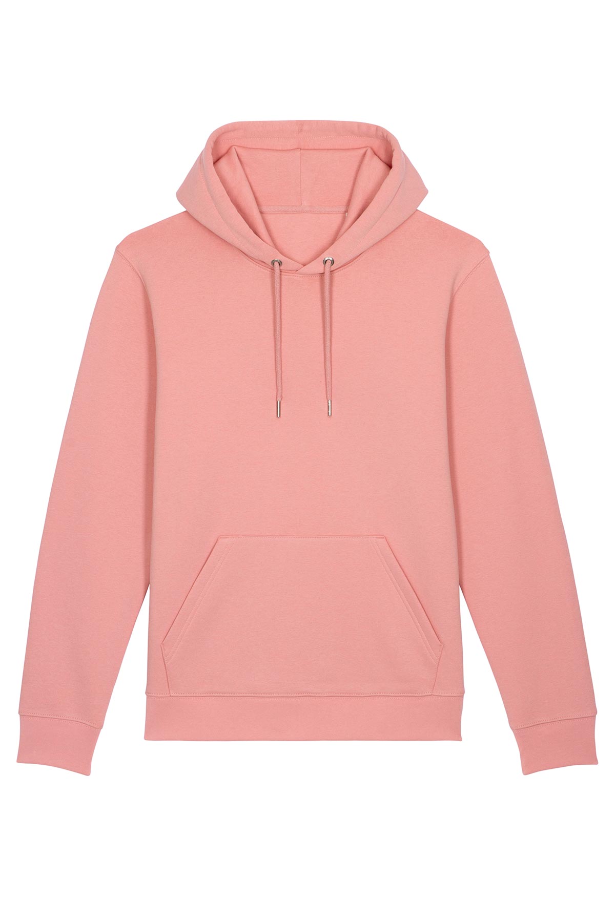 Ethical Women's Organic Cotton Hoodie Sweatshirt Vegan Fairtrade Canyon Pink