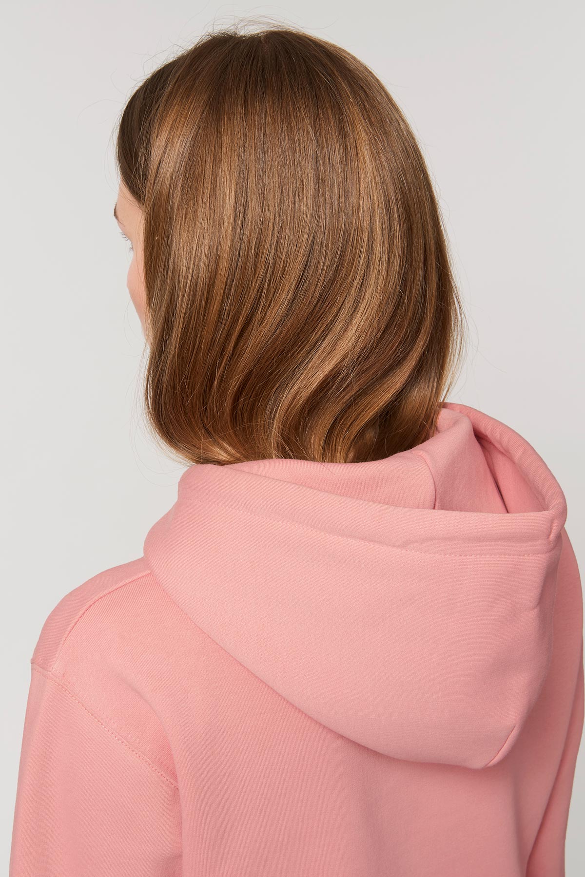 Ethical Women's Organic Cotton Hoodie Sweatshirt Vegan Fairtrade Canyon Pink