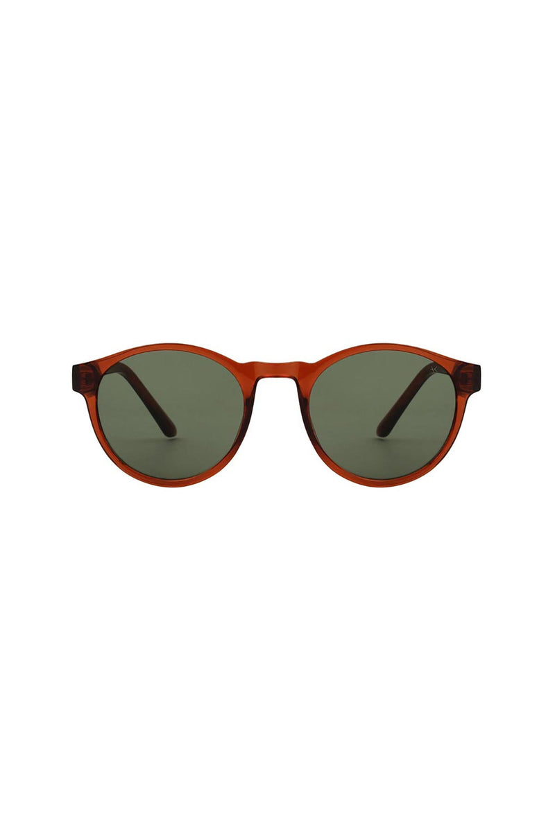 A Kjaerbede Marvin Sunglasses In Brown Transparent