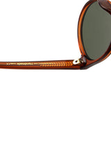 A Kjaerbede Marvin Sunglasses In Brown Transparent