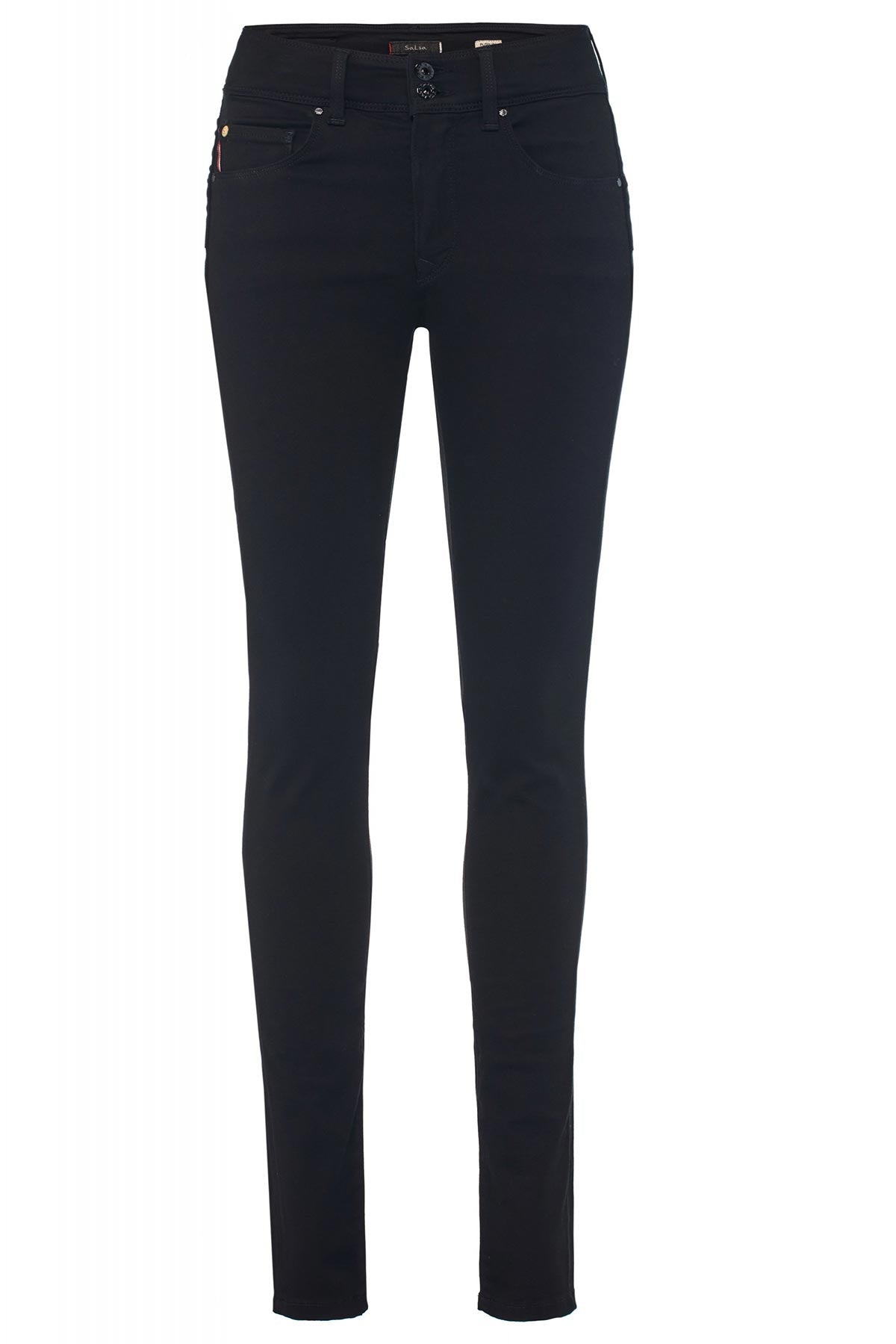 Push In Secret Skinny True Black Jeans