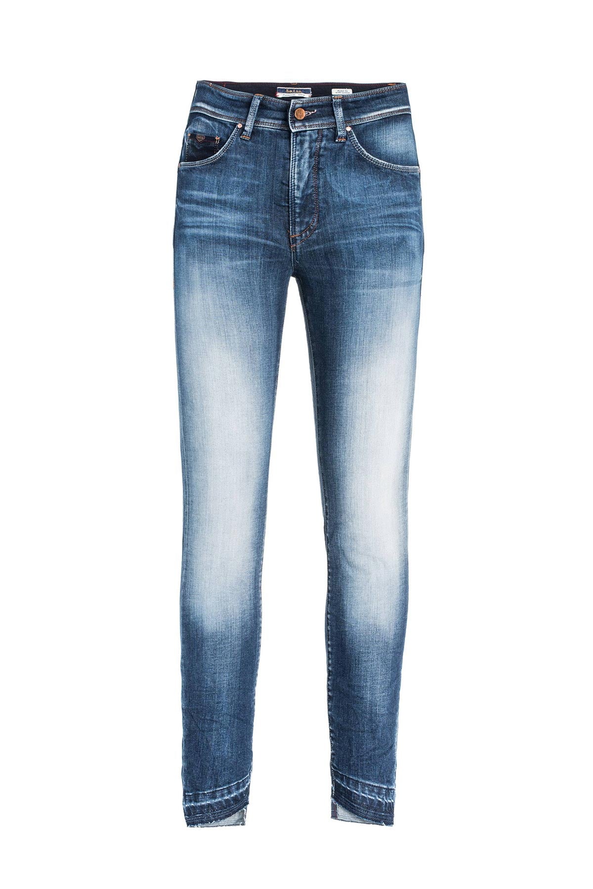 Secret Glamour Push In Capri Premium Wash Jeans