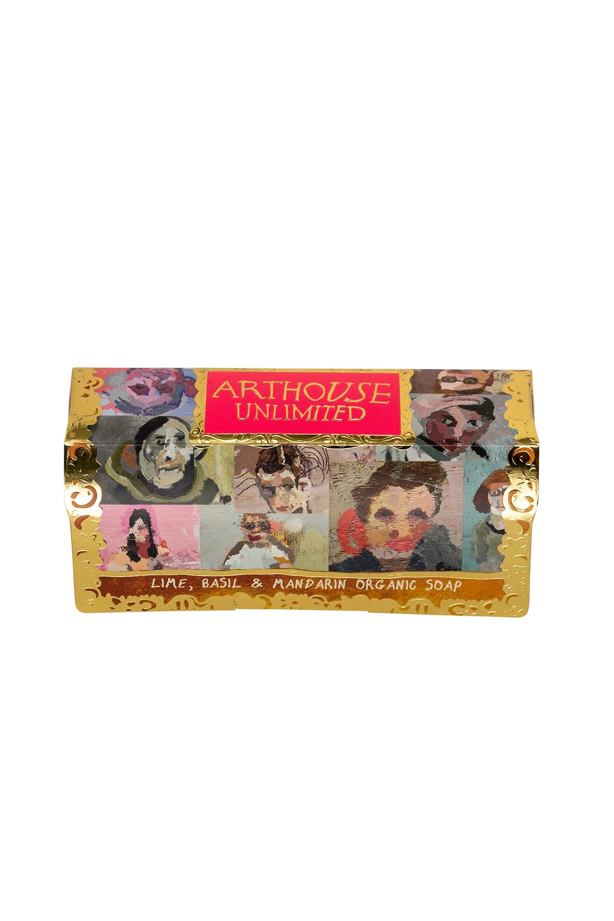 Arthouse Unlimited Portraits Triple Milled Organic Soap | Lime + Basil + Mandarin