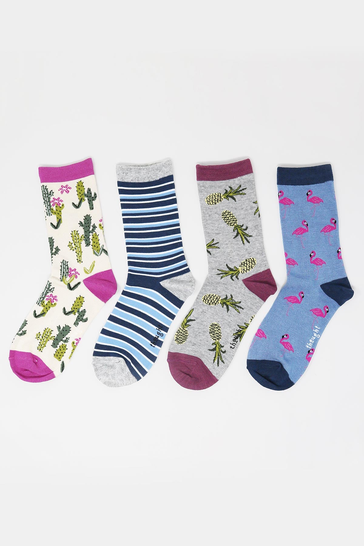 Organic Cotton Socks Gift Box for Her Nettie Summer - Bamboo Socks