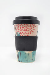 Thought Women's Reusable Coffee Cup Gift Box Bamboo Organic Cotton Socks