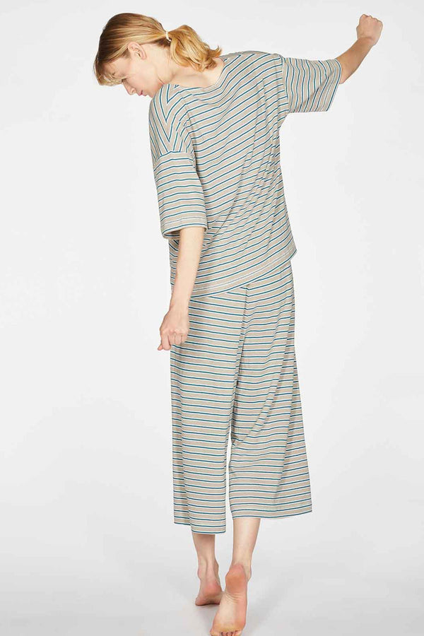 Thought Women's Hemp Organic Cotton Jersey Pyjama Set Organic Clothes