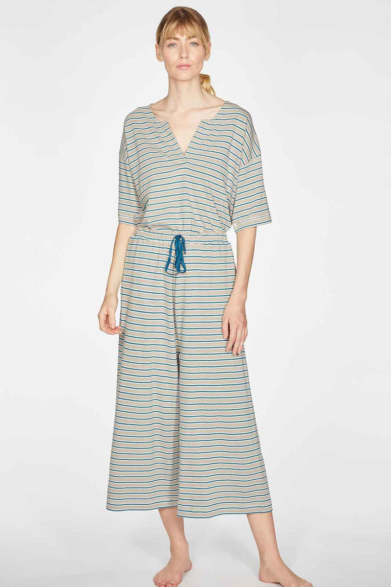 Thought Women's Hemp Organic Cotton Jersey Pyjama Set Organic Clothes