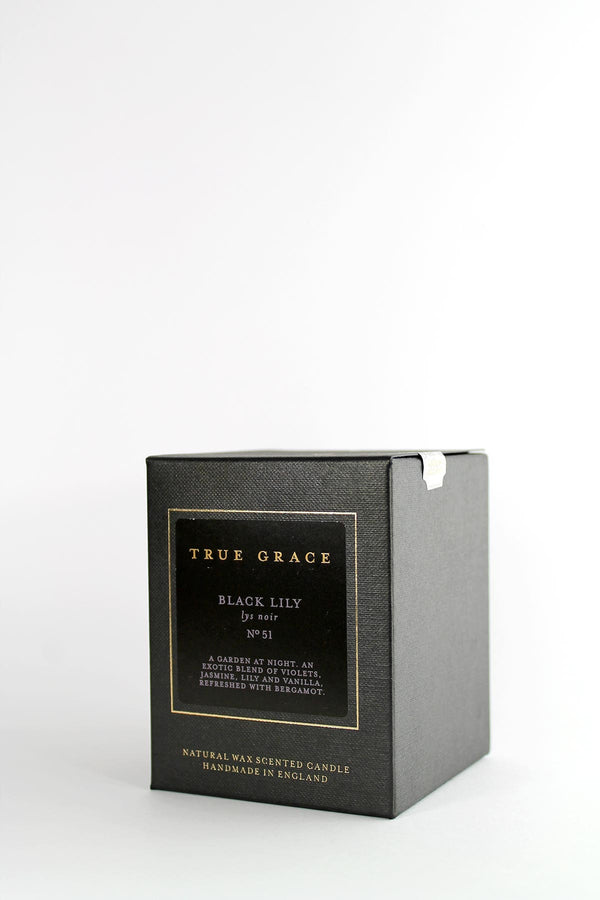 Black Lily True Grace Handmade Natural Beeswax Sustainable Candles