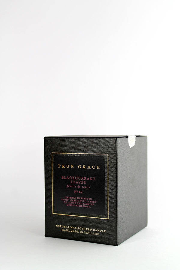 Blackcurrant Leaves True Grace Handmade Beeswax Sustainable Candles