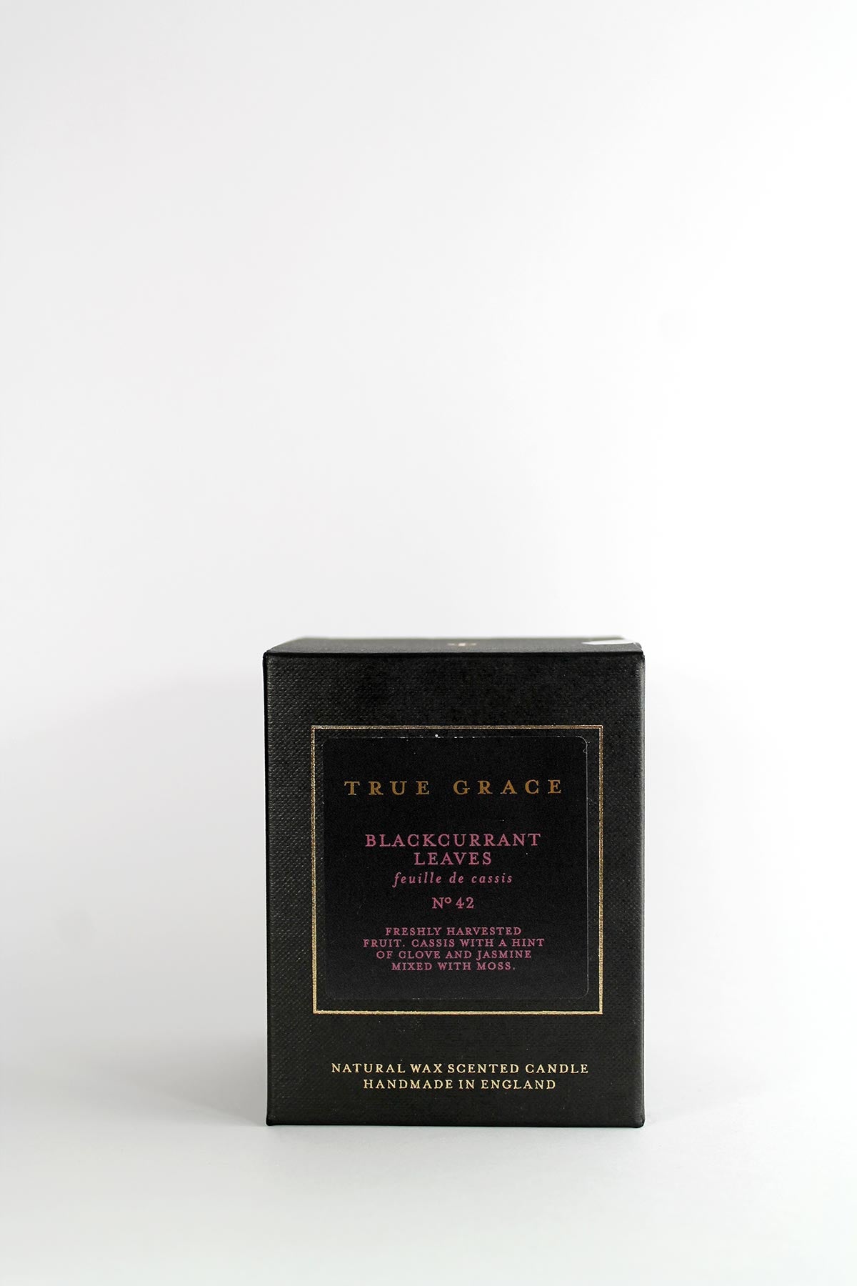 Blackcurrant Leaves True Grace Handmade Beeswax Sustainable Candles